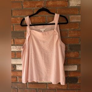 💥💥💥 Sale Women's LC Lauren Conrad Knotted-Strap Tank